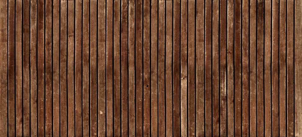 aanpassen Bestrating Vermaken Donkere verticale houten planken - Fotobehang